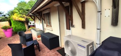 Chambre - SDB - Grand lit double 1-2 personnes